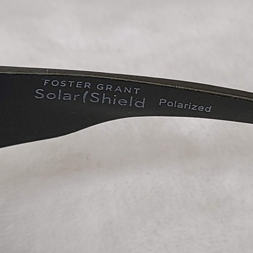 Foster Grant Solar Shield Polarized Fit Over Sunglasses AH1024 FO-036 Olive Gray - Picture 6 of 13